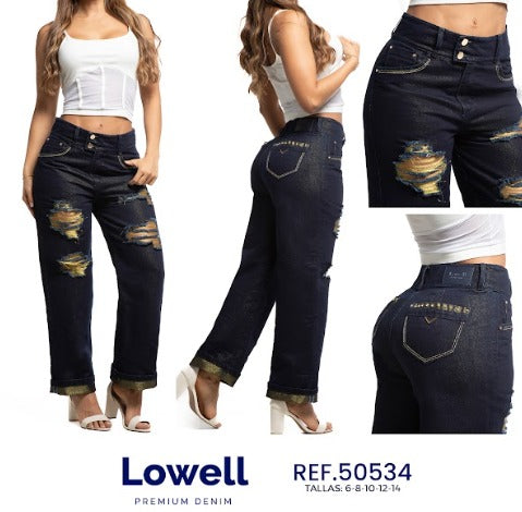 Jeans mom fit Push Up